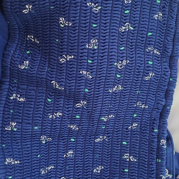 Abercombie & Fitch sz Small Blue Bicycle Tube Top - Picture 6 of 12